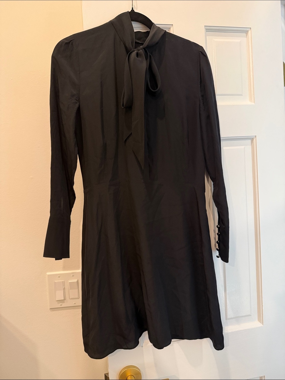 Kooples 100% silk mini dress